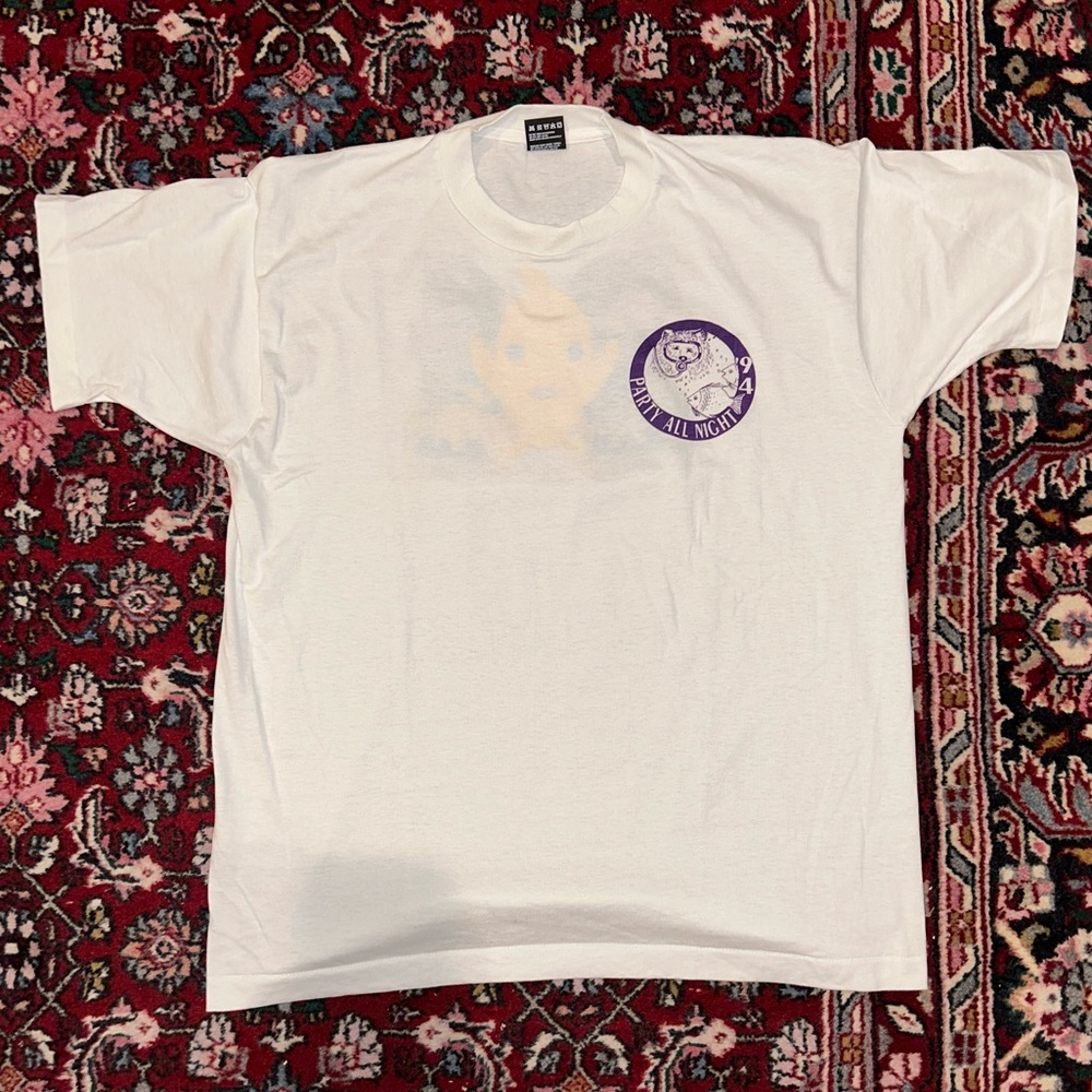 Vintage Beach Surf Party 1994 Single Stitch Fruit of the Loom Shirt